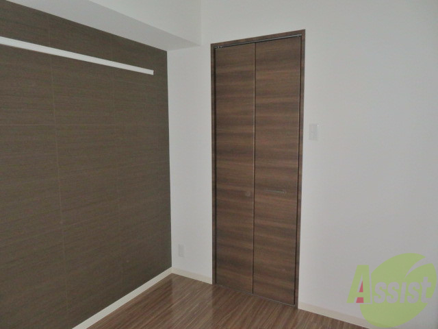 収納　クローゼットがありました。お洋服や荷物はここへ