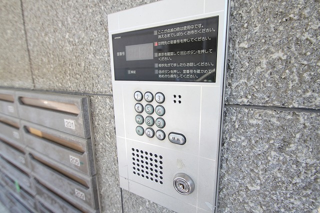 エントランス　この価格でオートロックあります。