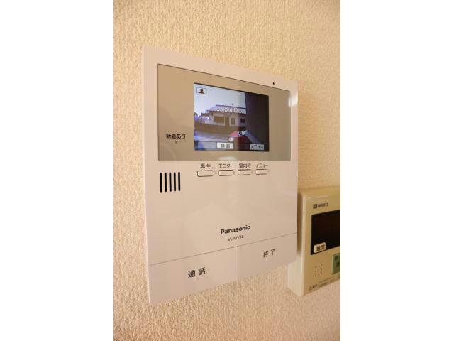 セキュリティ　TVモニターホンも1階2階両方にあります。