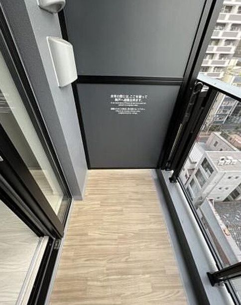 バルコニー　写真は同タイプ住居です