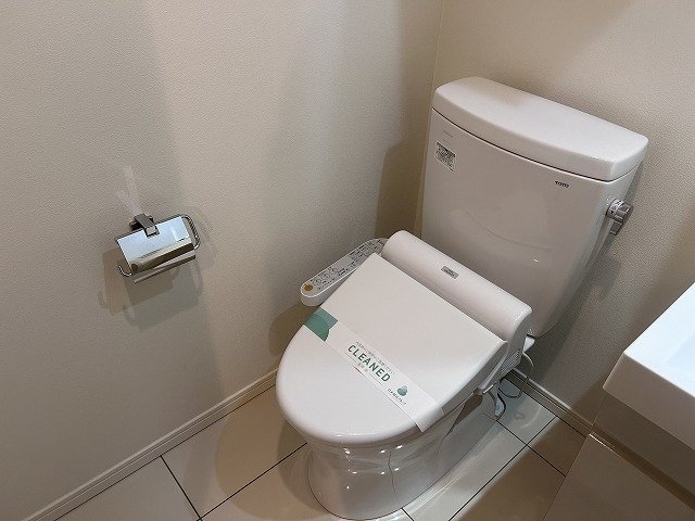 トイレ　ゆったりとした空間のトイレです