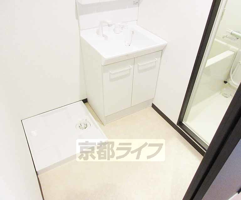 洗面設備　広めの洗面所です