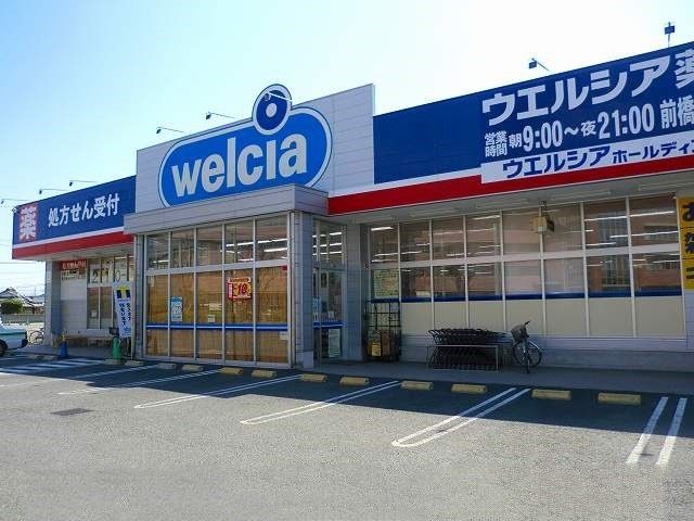 ドラックストア　ウエルシア前橋北代田店（ドラッグストア）まで800m