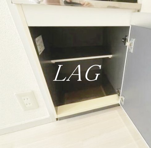 収納　キッチン下収納です。