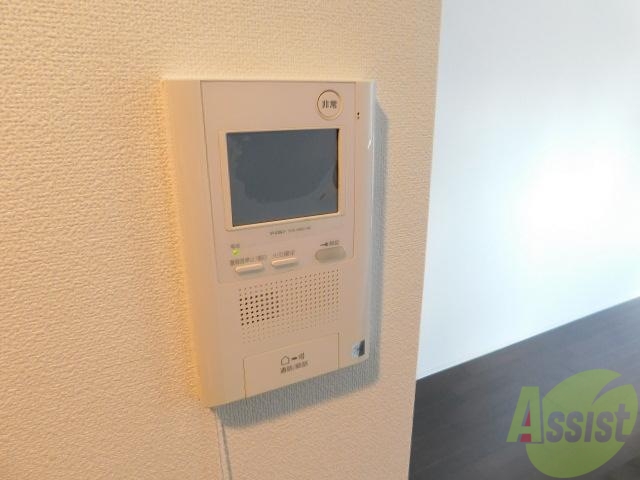 セキュリティ　モニタ付で安心ですよ。