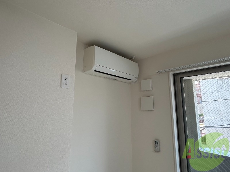 その他設備　エアコンがあると夏場も冬場も快適に過ごせますね。