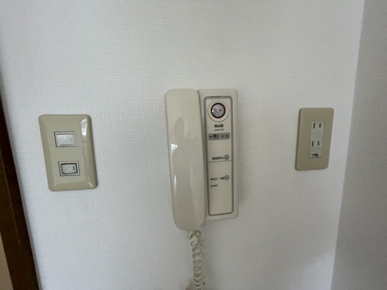 セキュリティ　※別部屋の写真です
