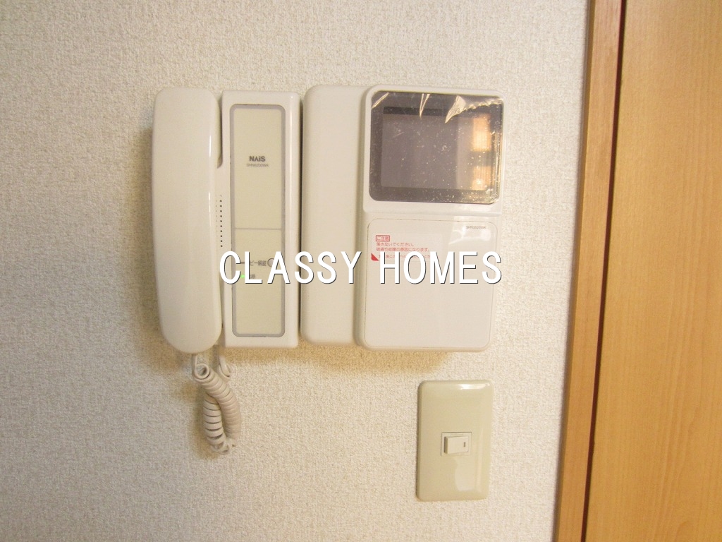 セキュリティ　2004年竣工 レジデンスOGI II：モニターフォン