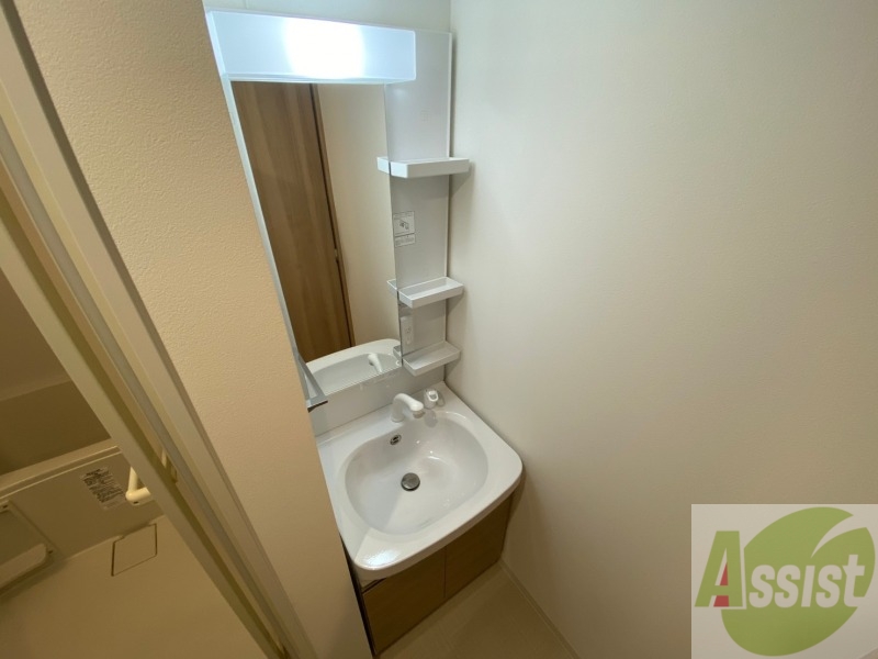 洗面設備　シャンプードレッサーで身支度もラクラクです！