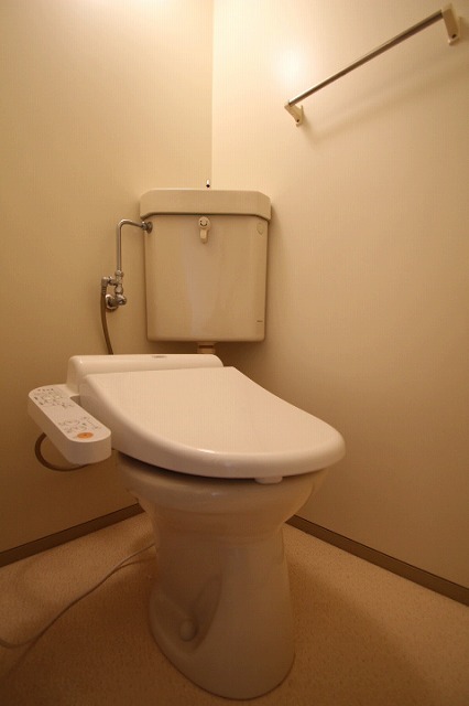 トイレ　同物件別号室の写真です。