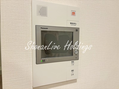 セキュリティ　モニター付きインターホンでセキュリティ安心♪