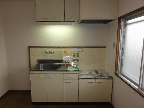 近鉄京都線 向島駅 徒歩5分 3階建 築44年のキッチン写真