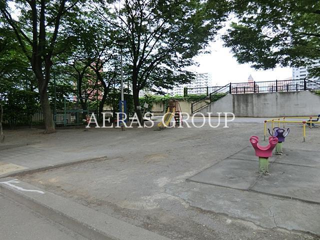 公園　月島三丁目児童遊園（公園）まで344m