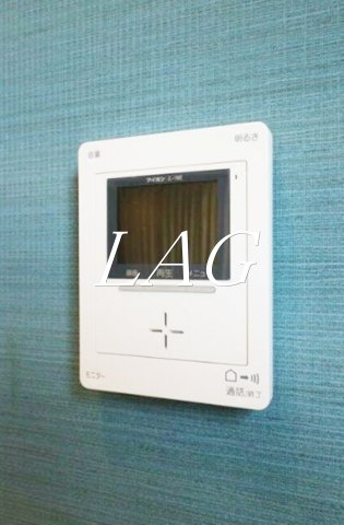 セキュリティ　モニター付きインターホンです。