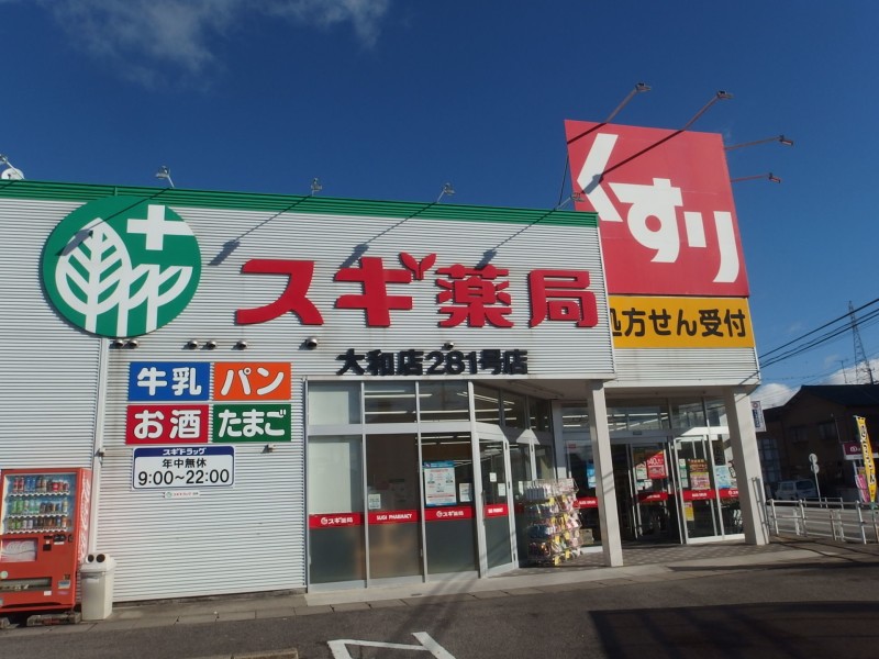 ドラックストア　スギ薬局　大和支店（ドラッグストア）まで1078m