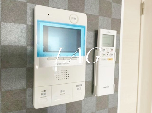 セキュリティ　モニター付インターホンです。