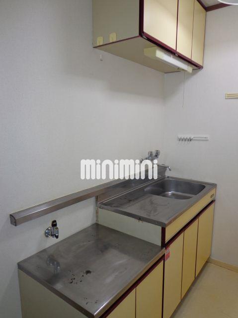 キッチン　２口ガスコンロ設置可