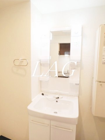 洗面設備　洗面台です。