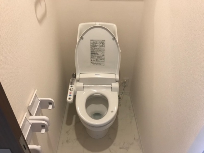 トイレ　図面と現状に相違がある場合には現状を優先