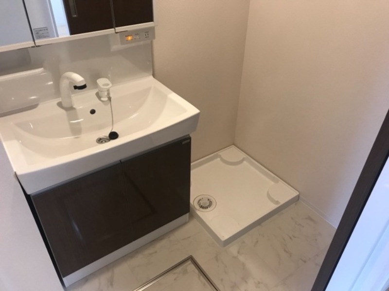 洗面設備　図面と現状に相違がある場合には現状を優先