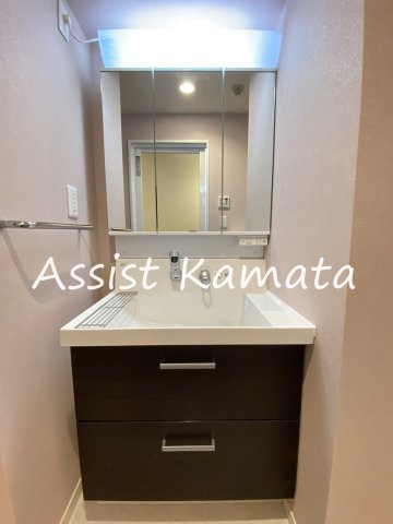 洗面設備　写真は同タイプの別号室です