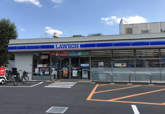 コンビニ　ローソン 世田谷上用賀六丁目店（コンビニ）まで387m