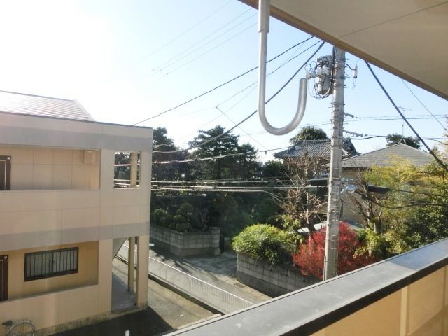 眺望　２階からの景色です。