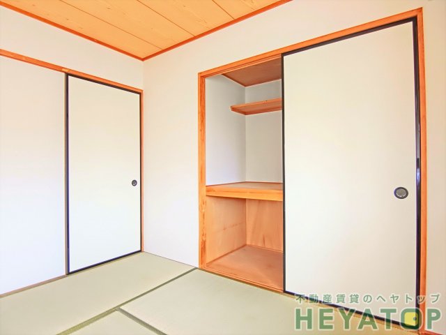 収納　和室の押入（同仕様写真）