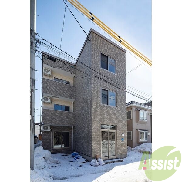 建物外観　札幌市東区北三十二条東「サンスクリットワン」