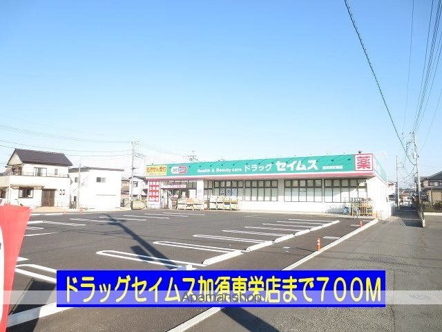 ドラックストア　ドラッグセイムス加須東栄店（ドラッグストア）まで700m
