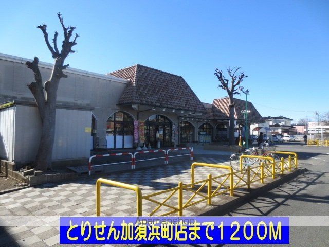スーパー　とりせん加須浜町店（スーパー）まで1200m