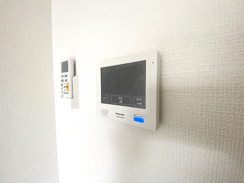 セキュリティ　顔が見えて安心モニターホン！