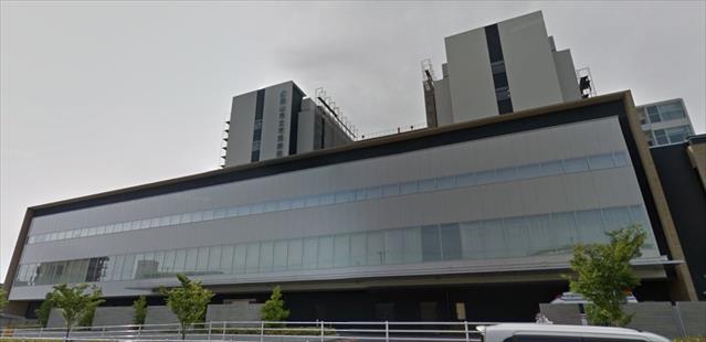 病院　岡山市総合医療センター岡山市立市民病院（病院）まで492m