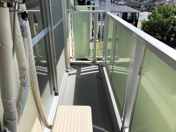 バルコニー　ビレッジハウスの同一物件・同一タイプの間取りの写真です