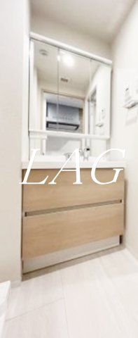 洗面設備　洗面台です。