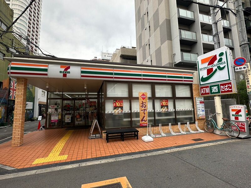 コンビニ　セブンイレブン大阪鶴野東店（コンビニ）まで368m