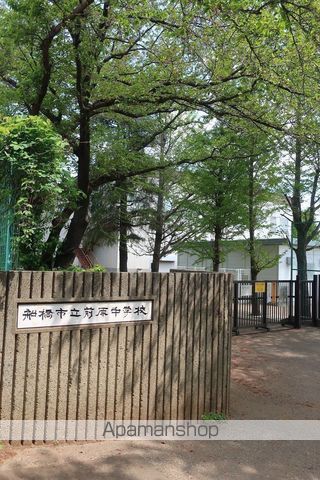 中学校　船橋市立前原中学校（中学校）まで598m