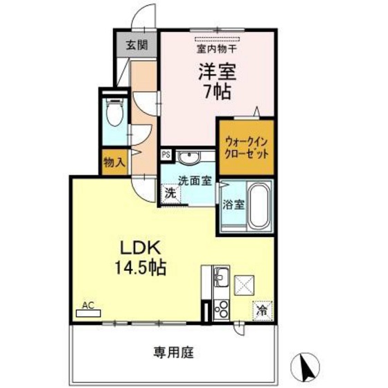サンシャインの間取り写真