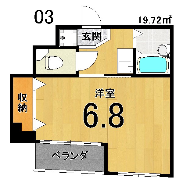 ホームズさいいんの間取り写真