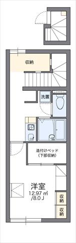 レオパレスシェソワ ネオの間取り写真