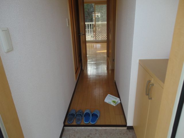 玄関　玄関からの眺め
