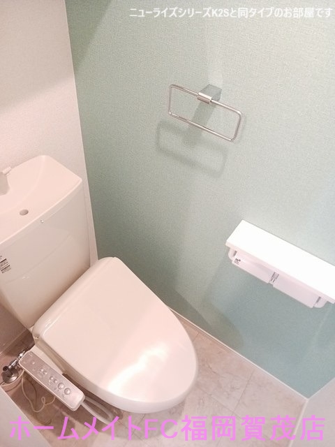 地下鉄七隈線 梅林駅 徒歩63分 2階建 新築のトイレ写真