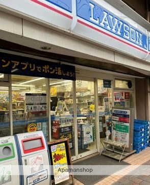 コンビニ　ローソン武蔵新田駅前店（コンビニ）まで128m