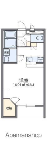 レオパレスエメラルドストーンの間取り写真