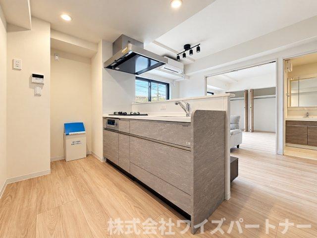 西鉄天神大牟田線 大橋駅 徒歩6分 4階建 築1年のキッチン写真