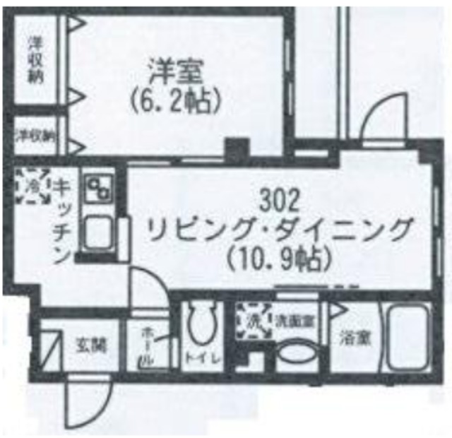 クリアハイムの間取り写真