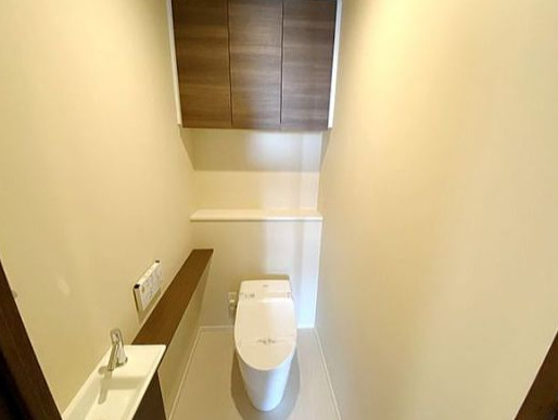 新交通ゆりかもめ 新豊洲駅 徒歩5分 44階建 築13年のトイレ写真