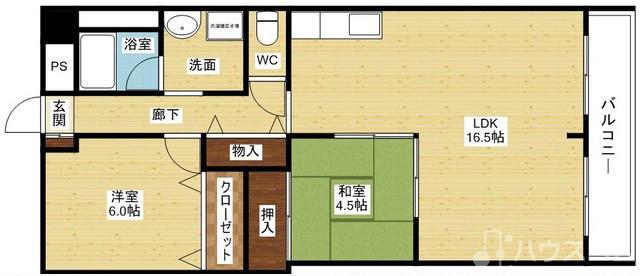 新大阪南愛ビルの間取り写真