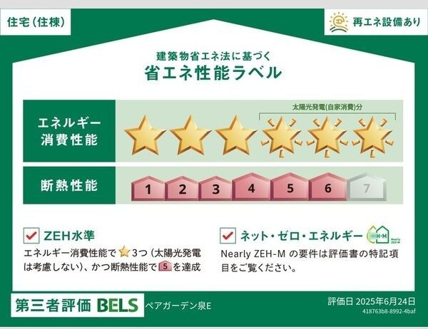 ペアガーデン泉 Eの外観写真