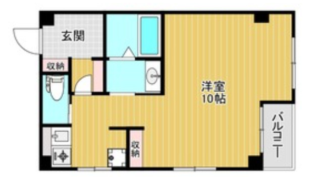 カーサ新町の間取り写真